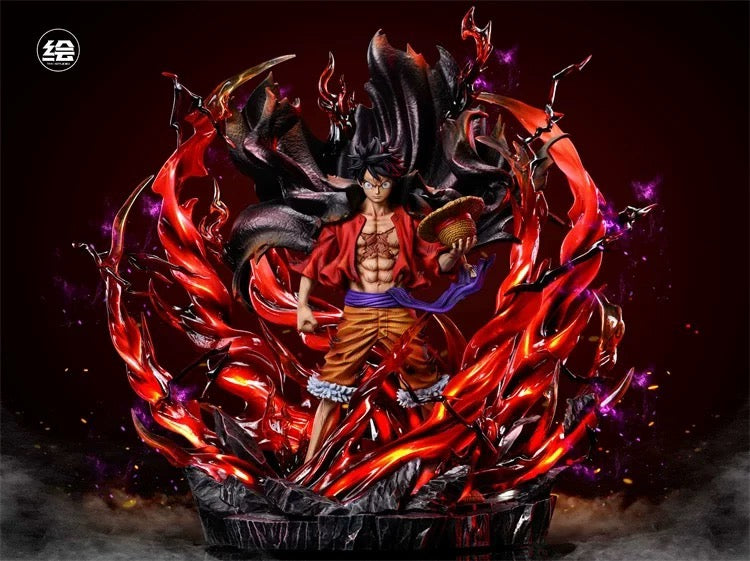 One Piece Luffy [Conqueror's Haki] Garage Kit Figure POP 1/8 Scale