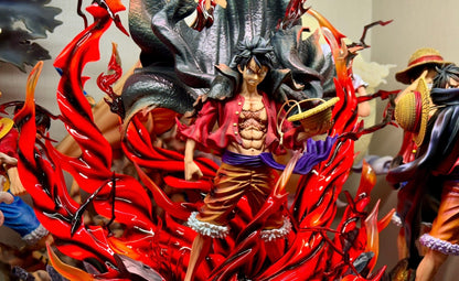 One Piece Luffy [Conqueror's Haki] Garage Kit Figure POP 1/8 Scale