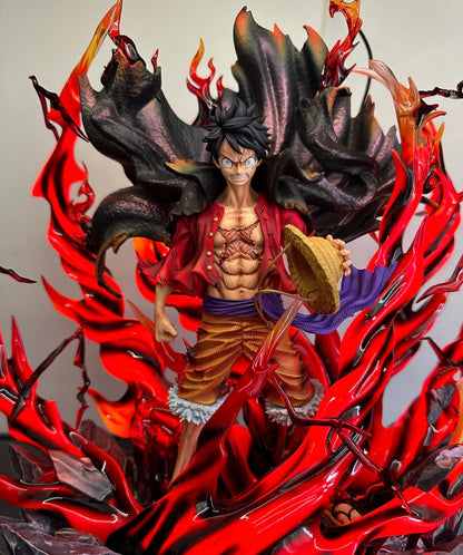 One Piece Luffy [Conqueror's Haki] Garage Kit Figure POP 1/8 Scale