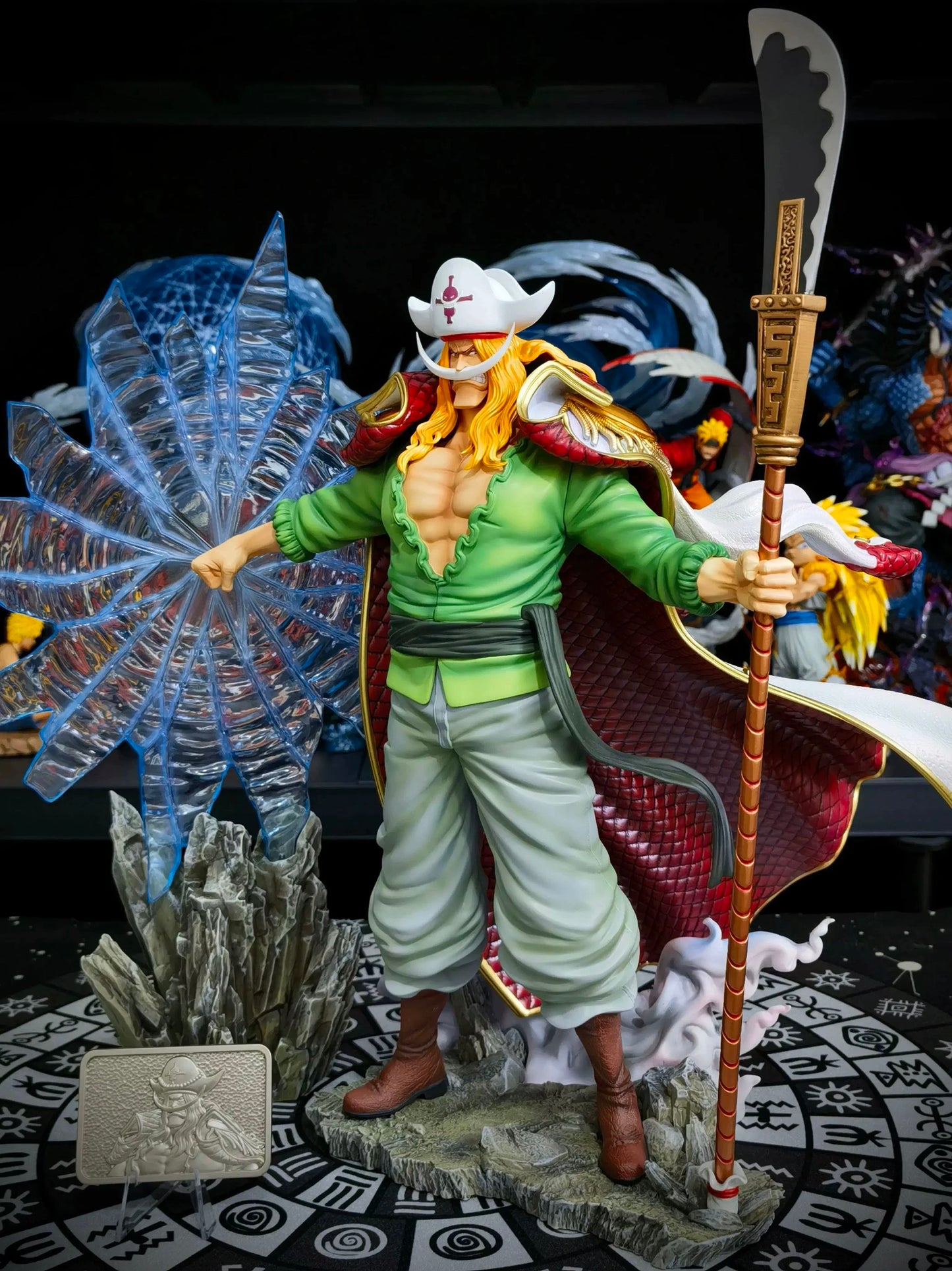 ONE PIECE Whitebeard [Young Version] Garage Kit Figure POP 1/8 Scale