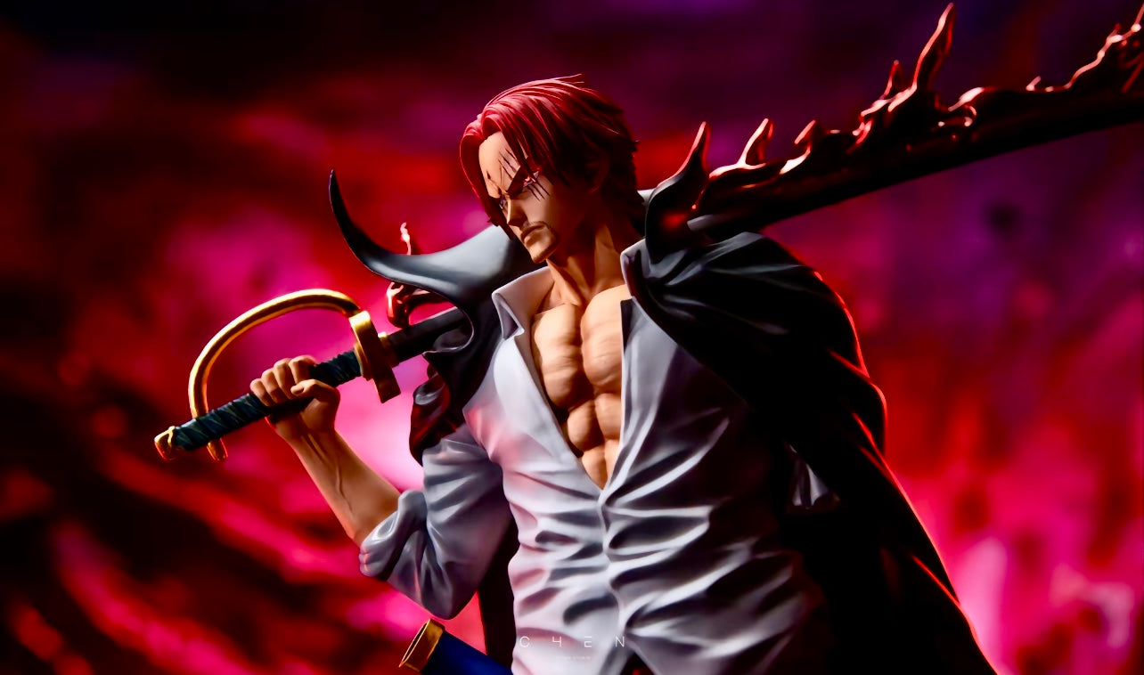 ONE PIECE Shanks Garage Kit Figure, Finished Product