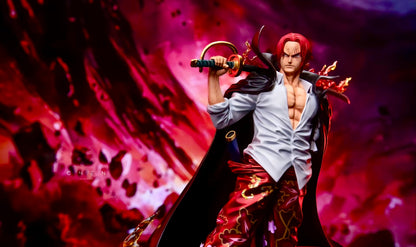 ONE PIECE Shanks Garage Kit Figure, Finished Product