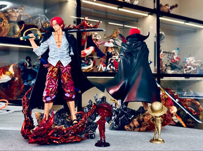 ONE PIECE Shanks Garage Kit Figure, Finished Product