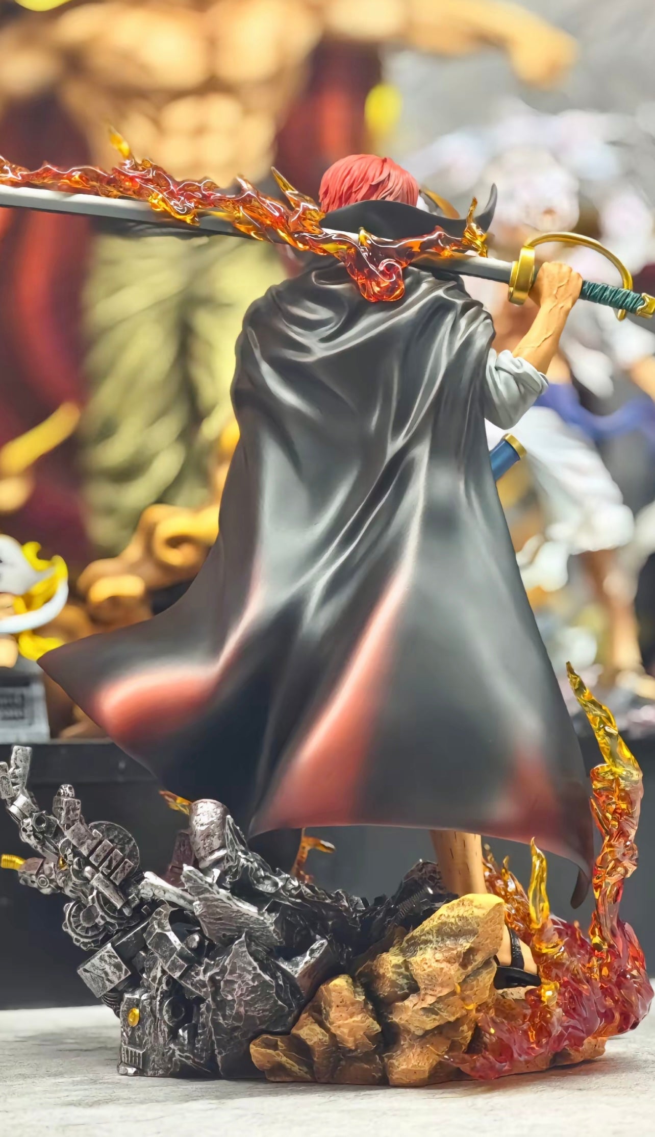 ONE PIECE Shanks Garage Kit Figure, Finished Product