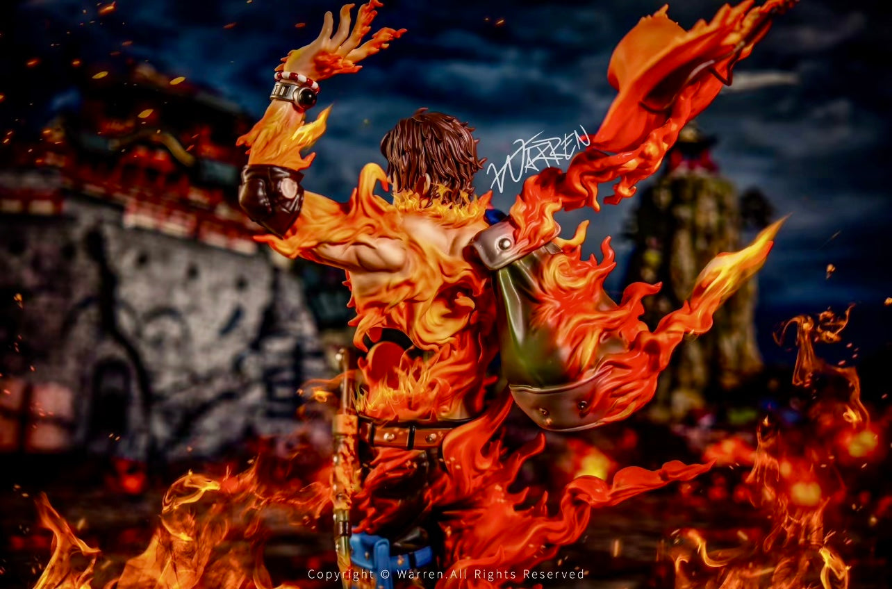 One Piece Ace "Goodbye" A Garage Kit Figure 1/6 Scale