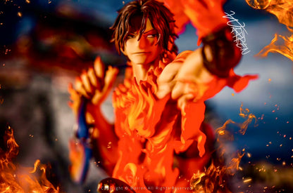 One Piece Ace "Goodbye" A Garage Kit Figure 1/6 Scale