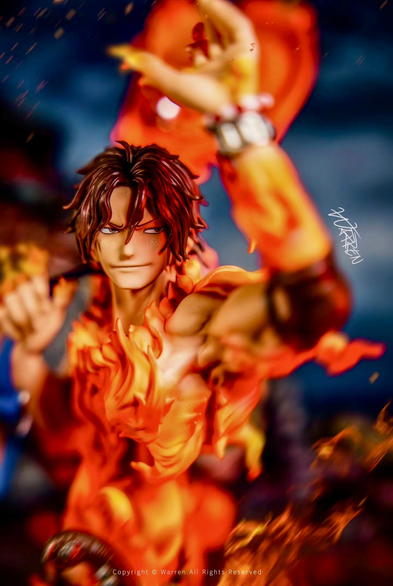 One Piece Ace "Goodbye" A Garage Kit Figure 1/6 Scale