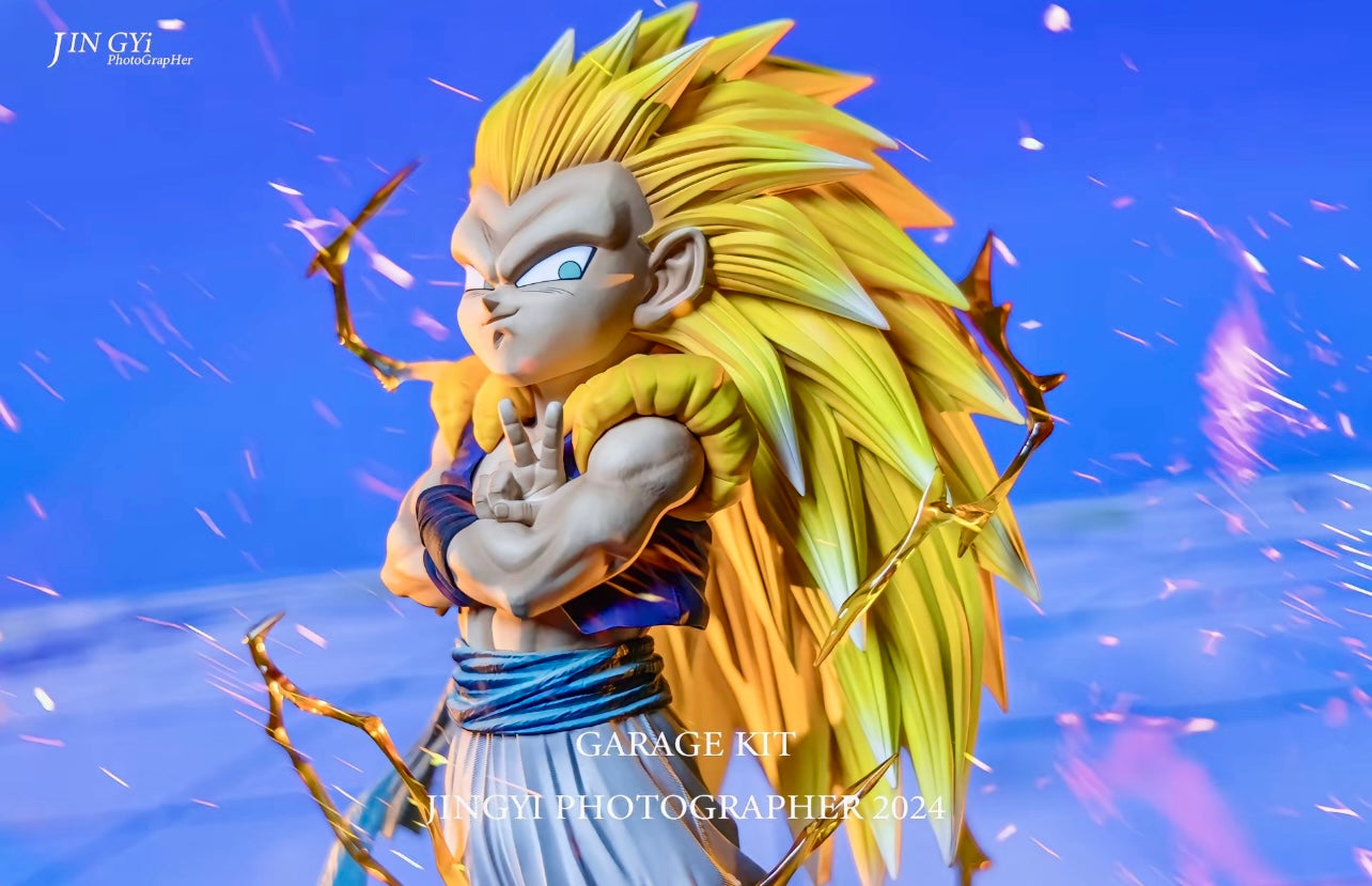 Dragon Ball Gotenks Super Saiyan 3 Overseas Limited Edition Genuine Figure Garage Kit