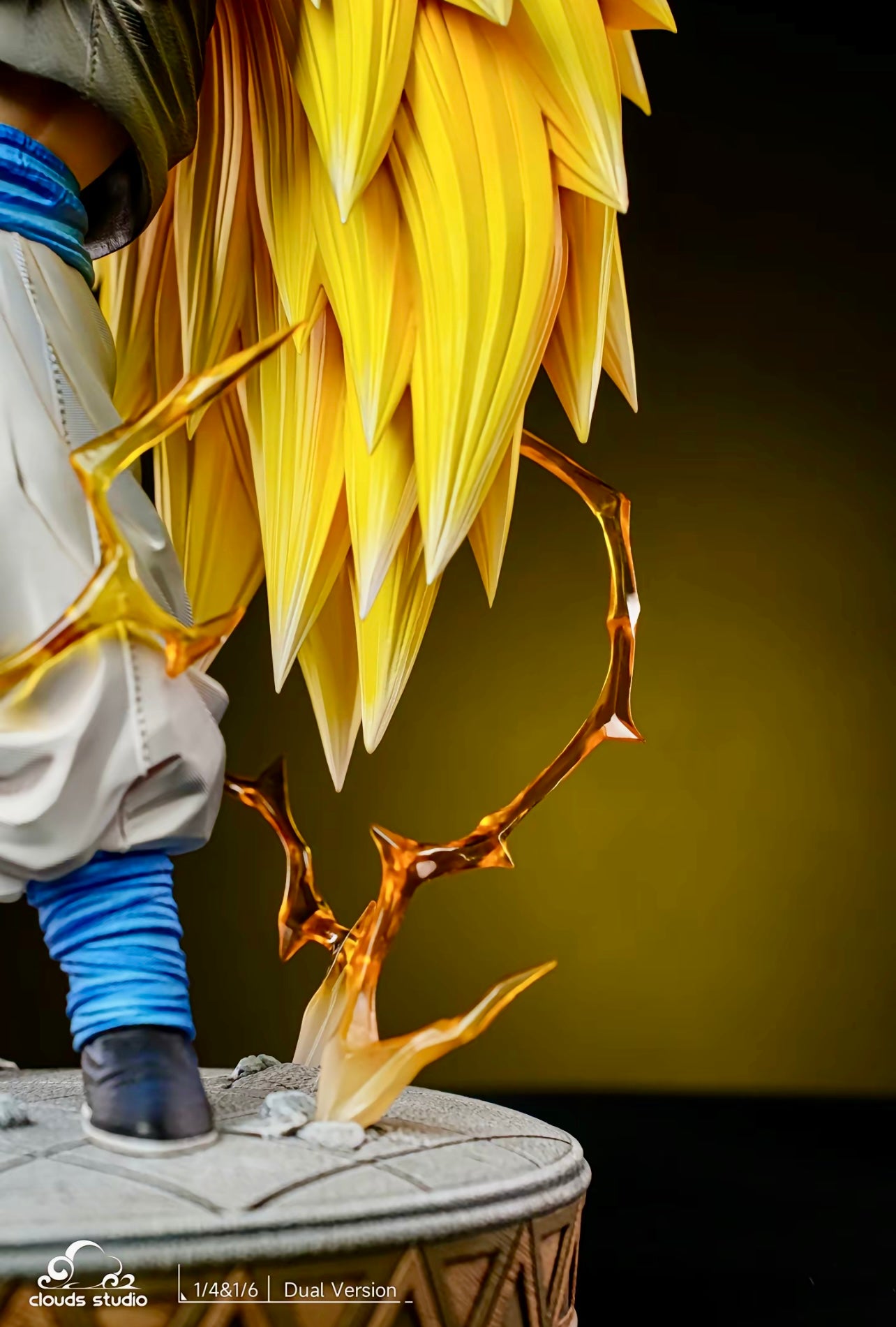 Dragon Ball Gotenks Super Saiyan 3 Overseas Limited Edition Genuine Figure Garage Kit