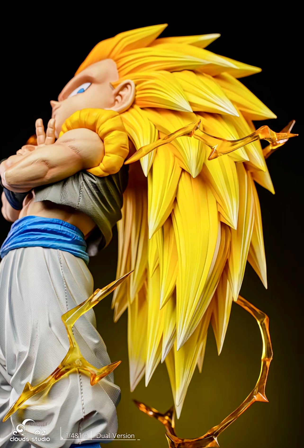 Dragon Ball Gotenks Super Saiyan 3 Overseas Limited Edition Genuine Figure Garage Kit