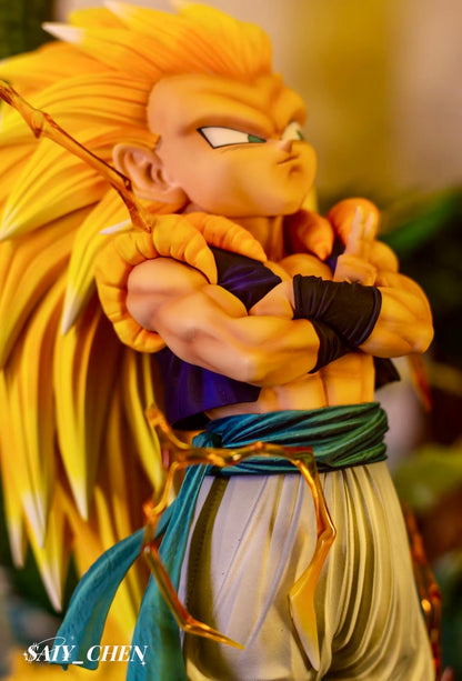 Dragon Ball Gotenks Super Saiyan 3 Overseas Limited Edition Genuine Figure Garage Kit