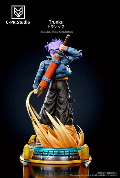 Dragon Ball Authentic Future Trunks Garage Kit Figure