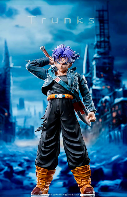 Dragon Ball Authentic Future Trunks Garage Kit Figure