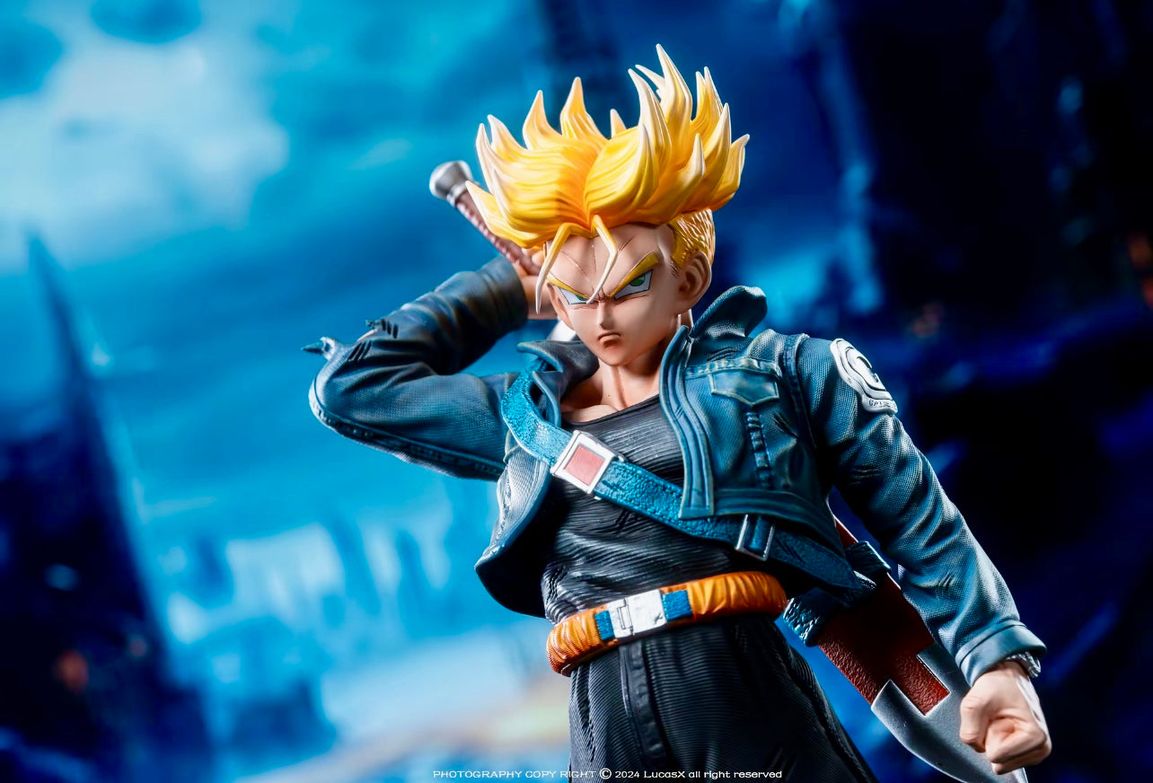 Dragon Ball Authentic Future Trunks Garage Kit Figure