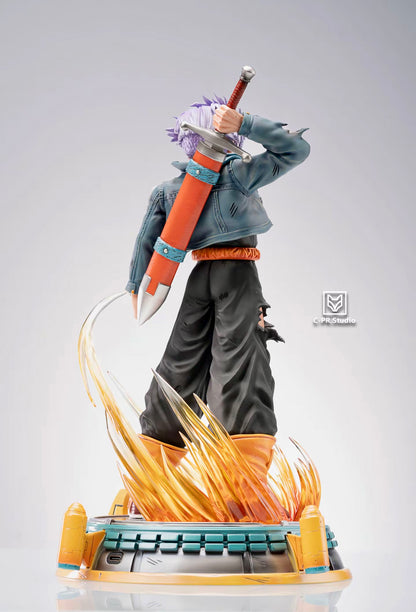 Dragon Ball Authentic Future Trunks Garage Kit Figure